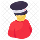Policeman Police Officer Cop Man Icon