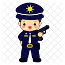 Police Cop Security Icon