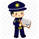 Police Cop Security Icon