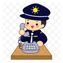 警官  アイコン