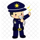 Police Cop Security Icon