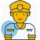 Policeman Anti Theft Police Icon