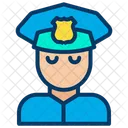 Avatar Policeman Man Icon