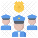 Policeman Group Team Icon