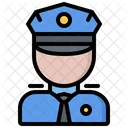 Policeman Cap Uniform Icon