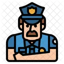 Policeman Guard Jobs Icon