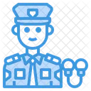 Policeman Avatar Occupation Icon