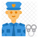 Policeman Avatar Occupation Icon