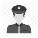 Police Man Avatar Icon
