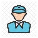 Police Man Avatar Icon
