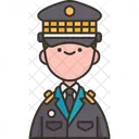 Policeman Police Officer Cop Icône