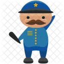 Policeman Police Officer Icon