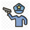 Law Armed Crime Icon