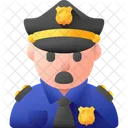 Policeman Police Cop Icon