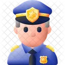 Policeman Police Cop Icon