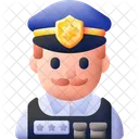 Policeman Police Cop Icon