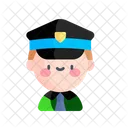 Policeman Police Cop Icône