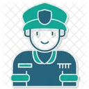 Policeman Anti Theft Police Icon