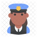 Policewoman Guard Police Icon