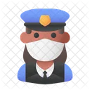 Policewoman Police Avatar Icon