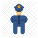 Policia Cop Seguridad Icono