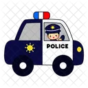 Policia Cop Seguridad Icono