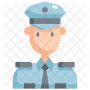 Policia Avatar Usuario Icono