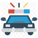 Policia Vehiculo Automovil Icono