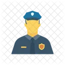 Policia Seguridad Hombre Icono