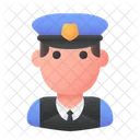 Policia Guardia Policia Icono