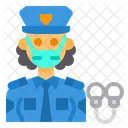 Policia Trabajo Ocupacion Icono