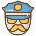 Policia Policia Policia Icono