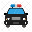 Coche De Policia Icono