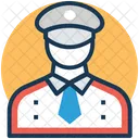 Policia Oficial Policia Icono