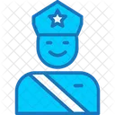 Policia Guardia Persona Icon