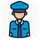 Policia Oficial Policia Icono