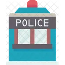 Policia Quiosque Cabine Icon
