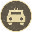 Policia Carro Ícone