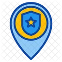 Delegacia De Policia Placeholder Pin Pointer Gps Map Location Icon