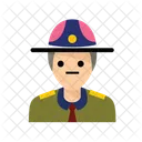 Policiais Seguranca Avatar Ícone