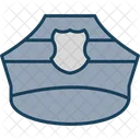 Policial Chapeu Lei Icon