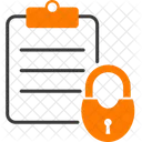 Politicas De Seguridad Escudo Bloqueo Icono