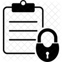 Politicas De Seguridad Escudo Bloqueo Icono
