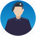 Policier Constable Officier Icône