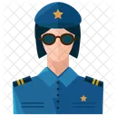 Police Femme Avatar Icon