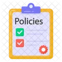Guidelines Policies Rules Icon