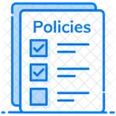 Policy Document Insurance Policy Agreement Icon