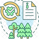 Forest Sustainable Policy Icon