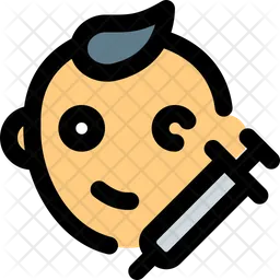 Polio-Impfstoff  Symbol