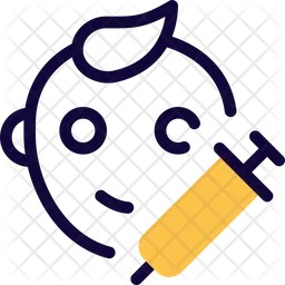 Polio-Impfstoff  Symbol